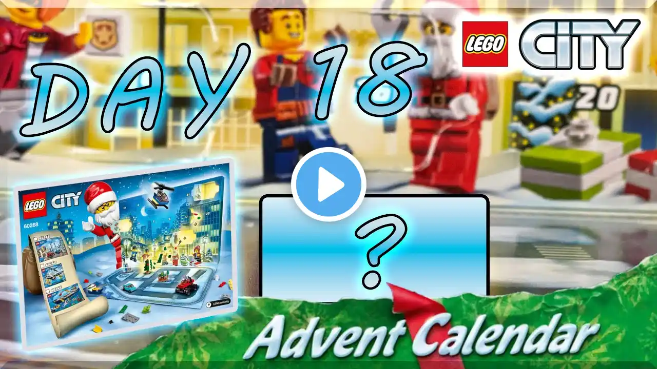 Day 18 | LEGO CITY Advent Calendar 2020 | Lego Set 60268 | Christmas Lego Time-Lapse Build