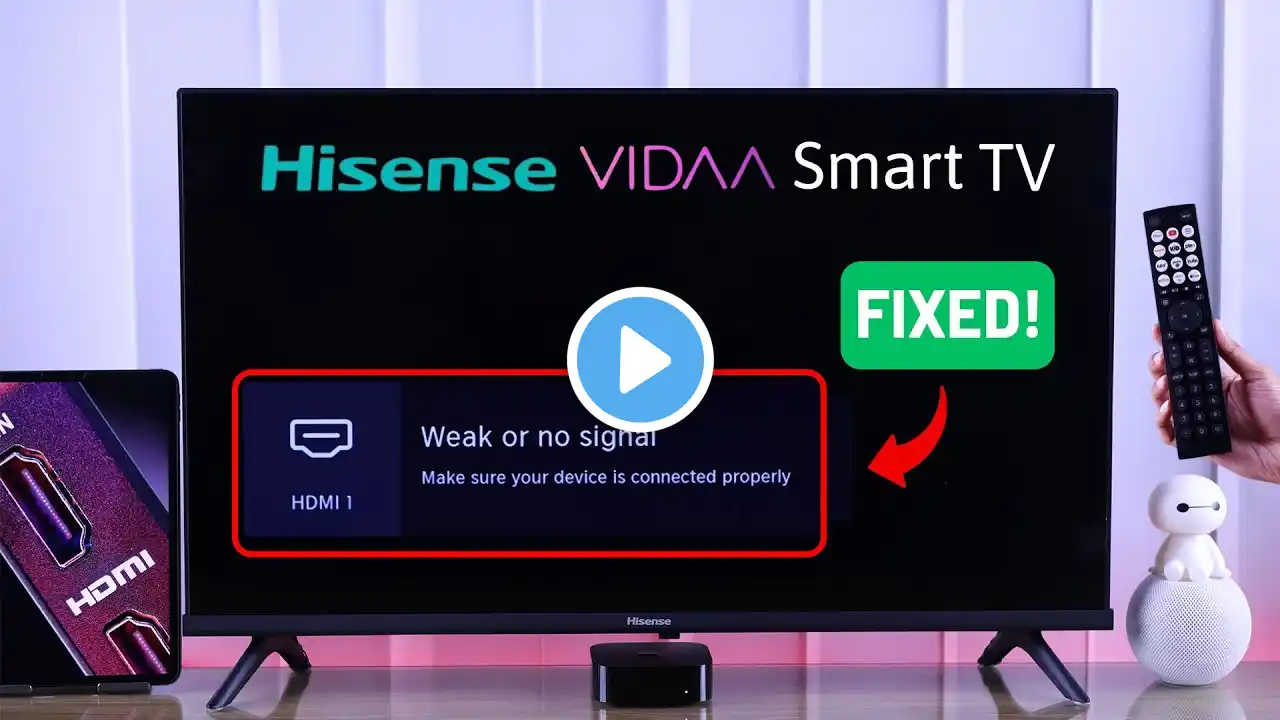 Hisense VIDAA TV: Weak or No Signal? - Fixed!