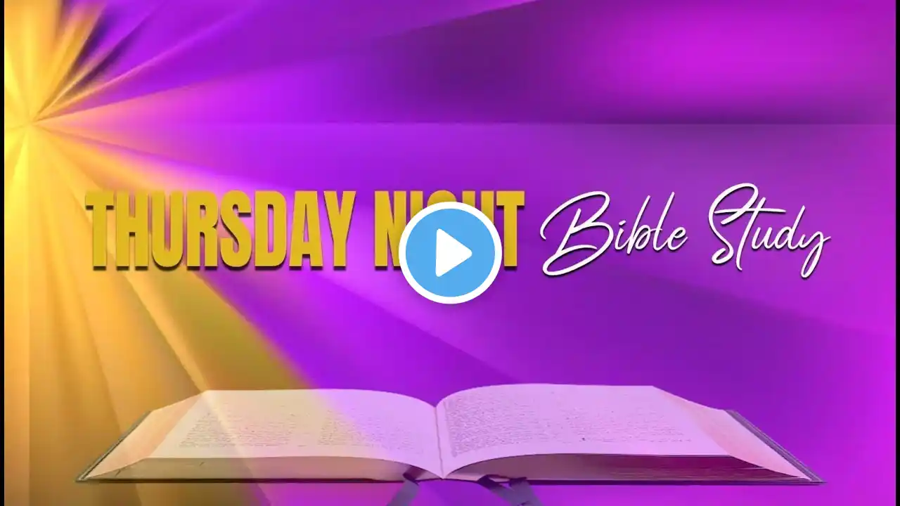 09-26-2024 Mount Zion Baptist Church Thursday Night Bible Study