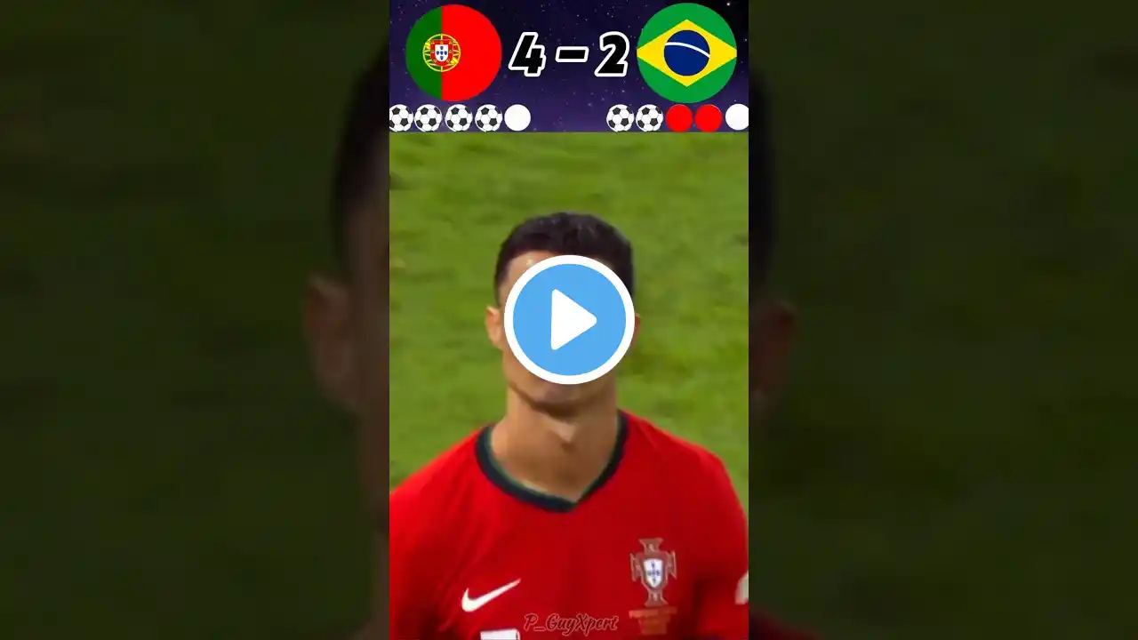 Portugal vs Brazil | World Cup 2026 🏆 | Imaginary Match | Penalty Shootout Highlights 🎯🔥