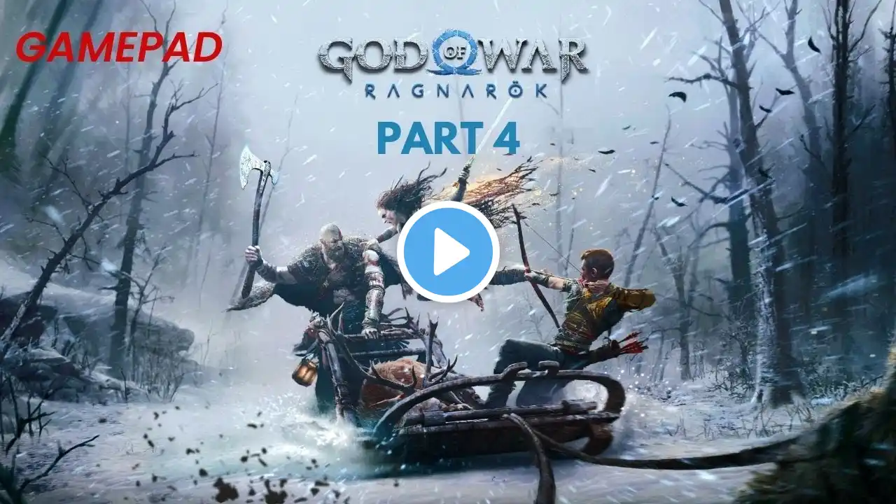 God of War Ragnarok part 4 | Gameplay | Walkthrough | PS4-PS5 Gameplay