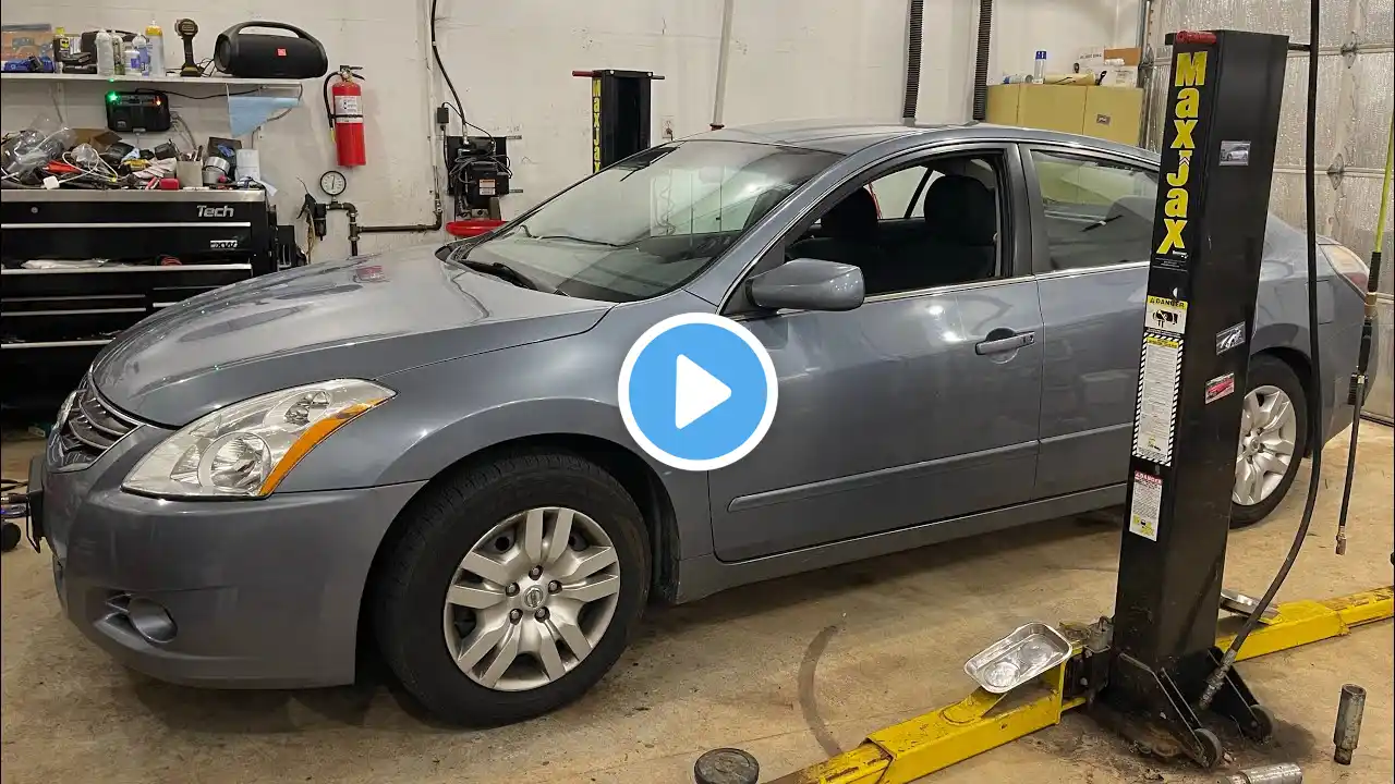 2007-2012 Nissan Altima Transmission fluid change