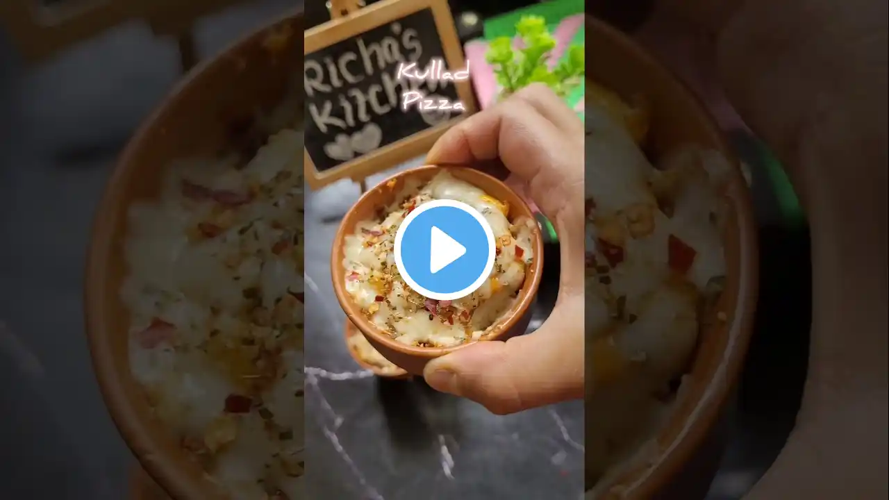 Viral Kullad Pizza Recipe. #shorts #ytshorts #richaskitchen