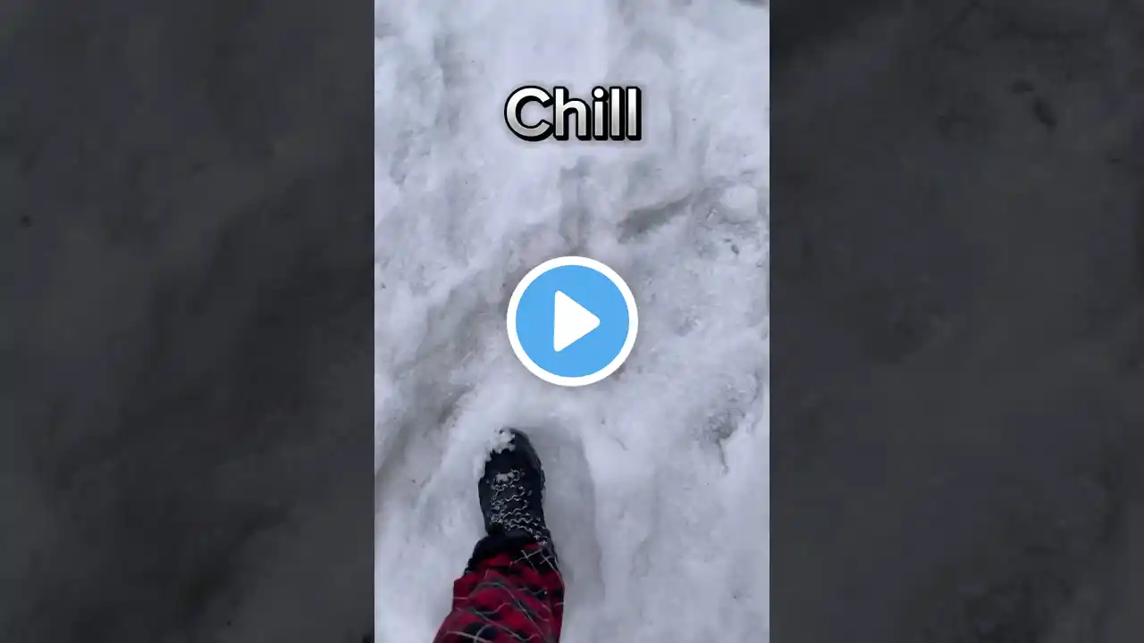 Snow Walk #cold #snow #chill #asmrsounds #asmr #shortvideo #shorts #fyp