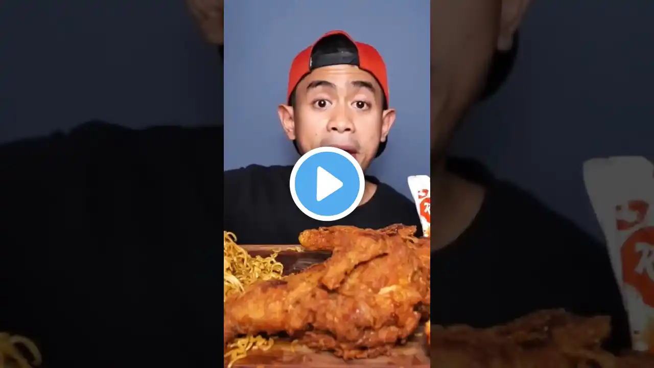 EKSTRIM! MUKBANG MIE RICHEESE terbaru + 10 FIREWINGS CHICKEN LEVEL 5!! tanboy kun #shorts