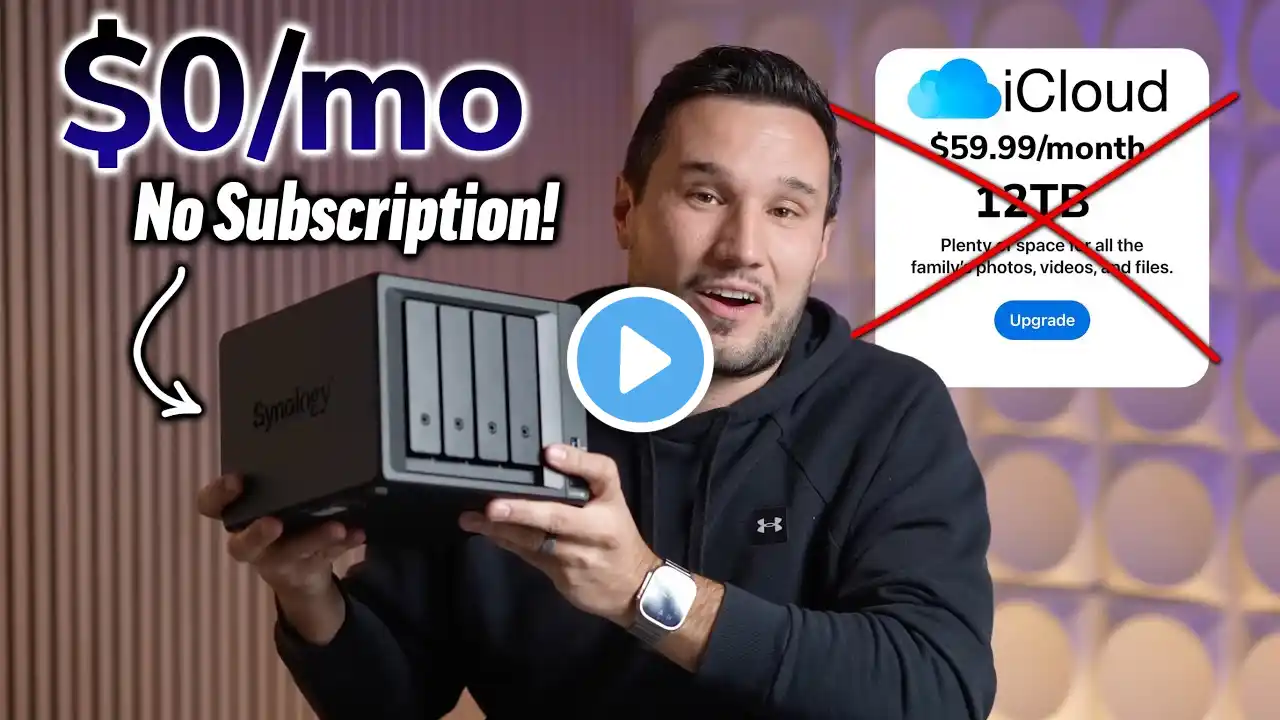 Sorry Apple.. I made my OWN iCloud! - Synology DS923+ NAS Review!