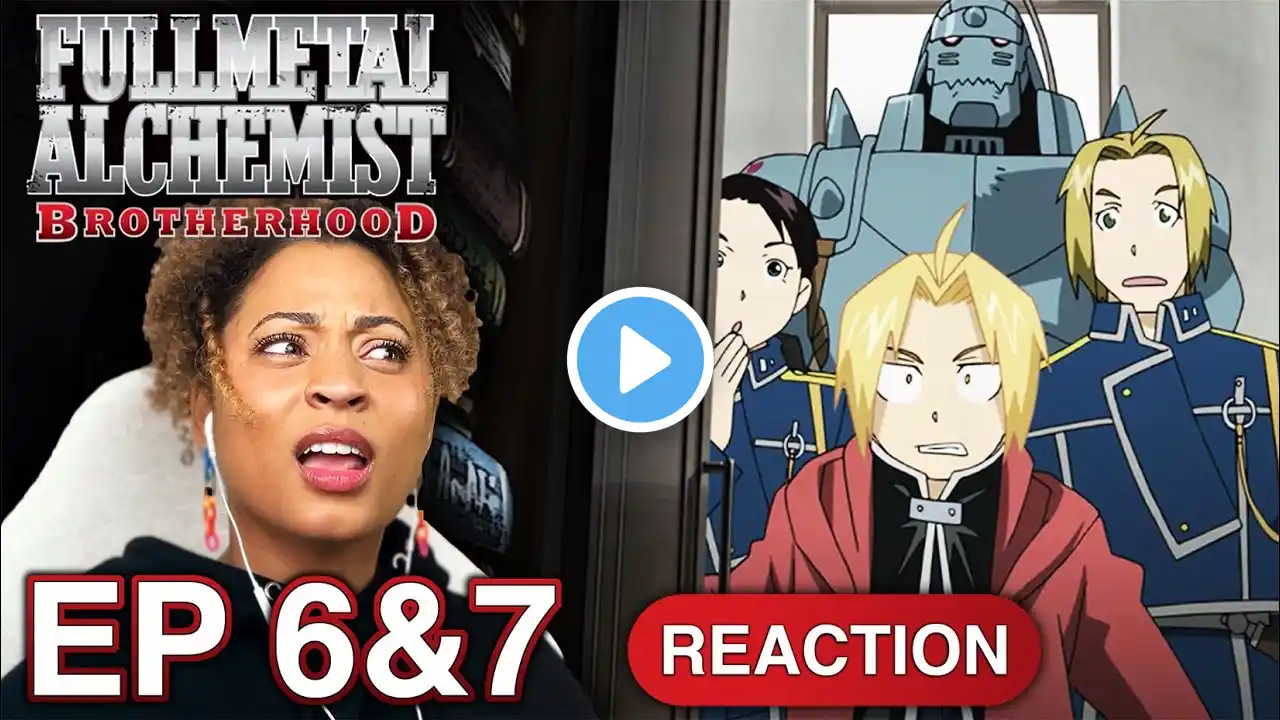 THE PHILOSOPHER'S STONE IS MADE OF WHAT?! | Fullmetal Alchemist: Brotherhood EP 6 & 7 DUB Reaction