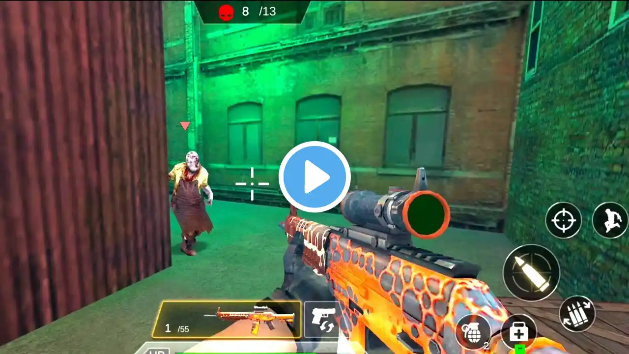 Zombie 3D Gun Shooter – Android GamePlay – Zombie Shooting Games #6