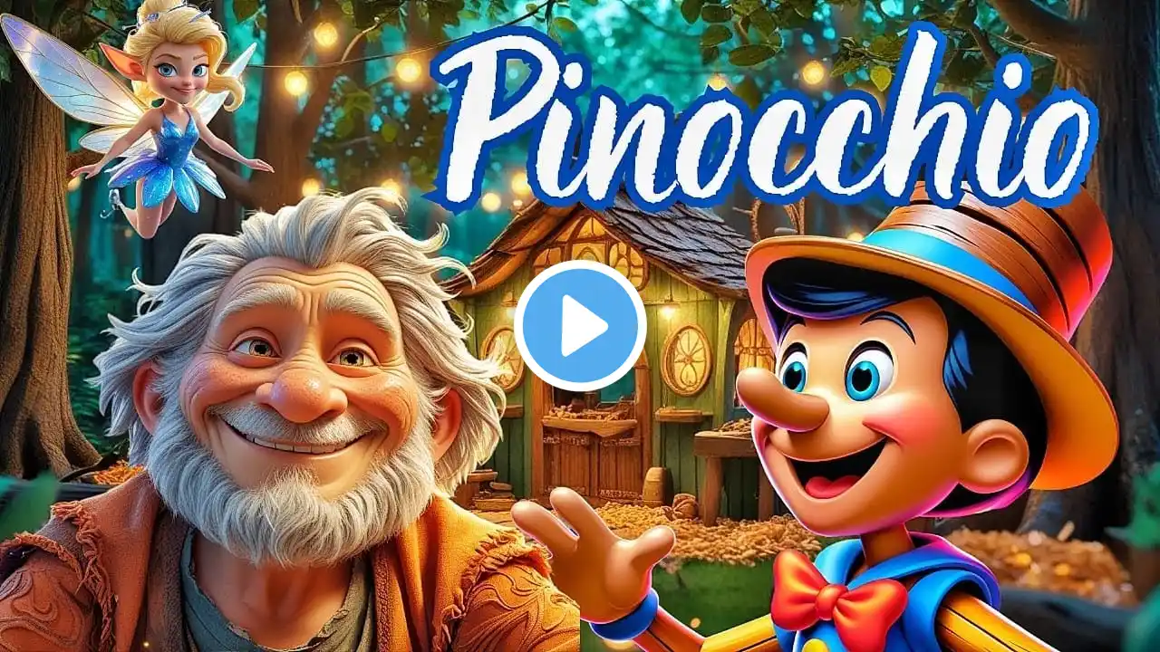 Pinocchio's Story - Fairy Tales For Kids | Bedtime Stories