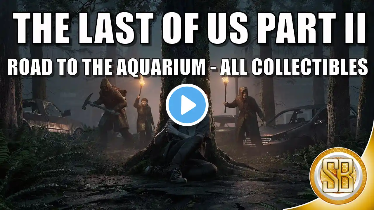 The Last of Us 2 - Road To The Aquarium Collectibles Locations (TLOU2 Road To The Aquarium)