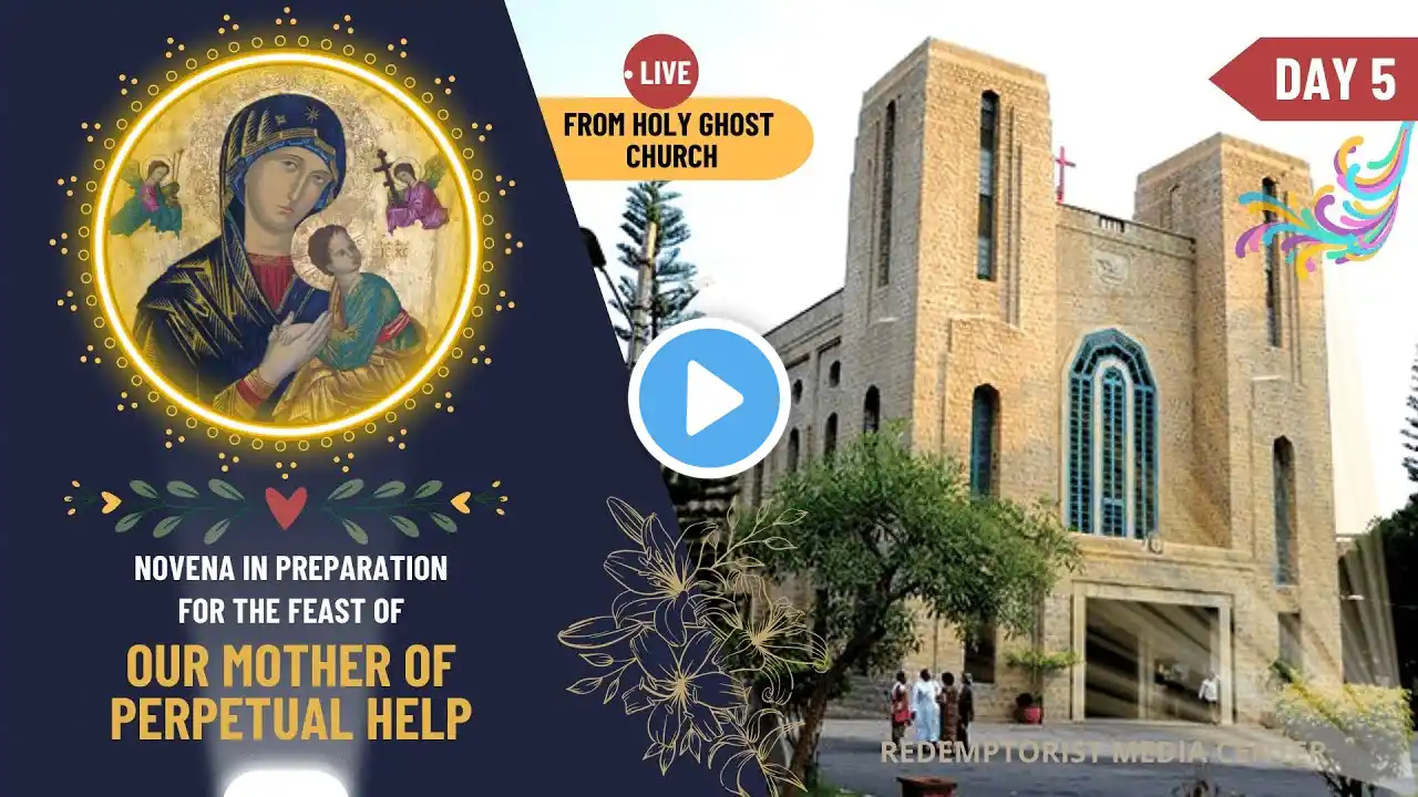 DAY 5 - 21 June, 2022 Novena to Our Mother of Perpetual Help - Tuesday 5 PM (ENGLISH)