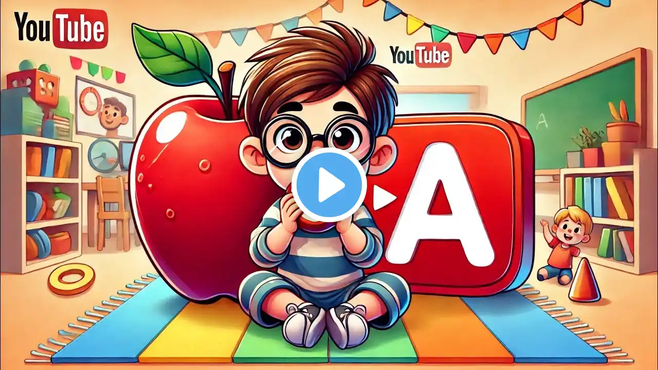 Phonics Song 2 with TWO Words in 3D-A For Airplane - ABC Alphabet Songs with Sounds for Children 139