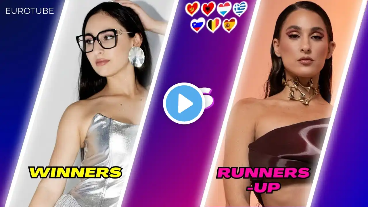 Eurovision 2025 National Selections | Winners VS Runners-Up (Part 1)