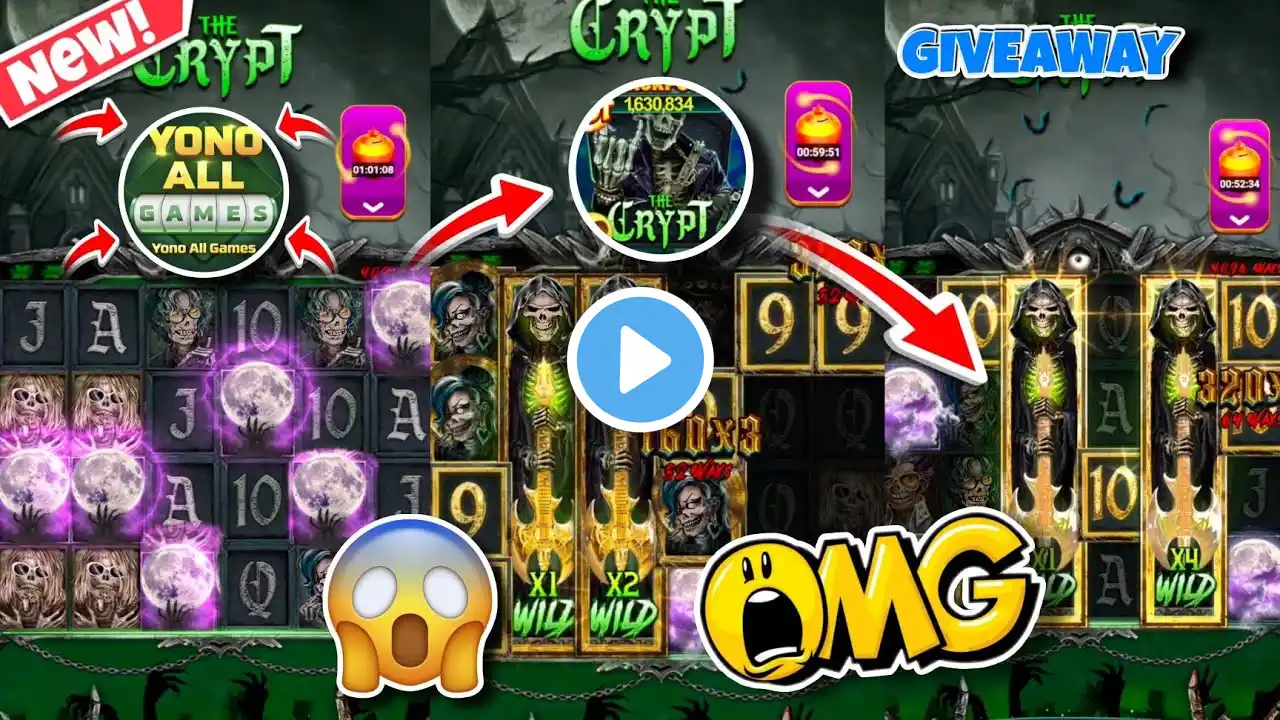 Yono Games / New Games Launch Today / The Crypt GamePlay / New Yono Rummy Game Play / 😱