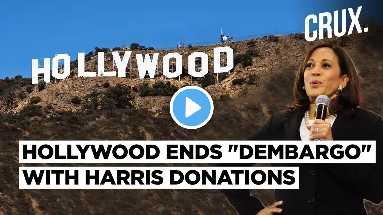 Hollywood Lifts "Donation Embargo" On Democrats, Kamala Harris Attacks Trump's "Criminal Record"