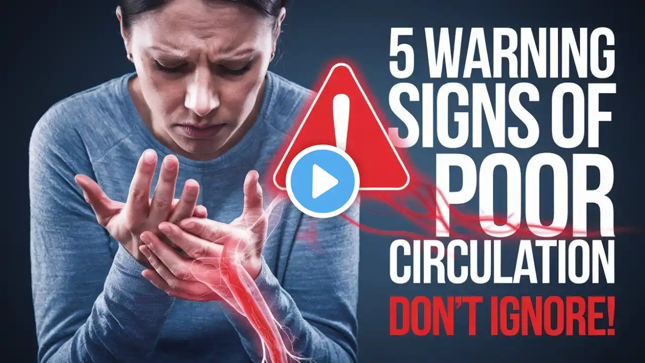 5 Common Signs Of Poor Circulation You shouldn't Ignore #health