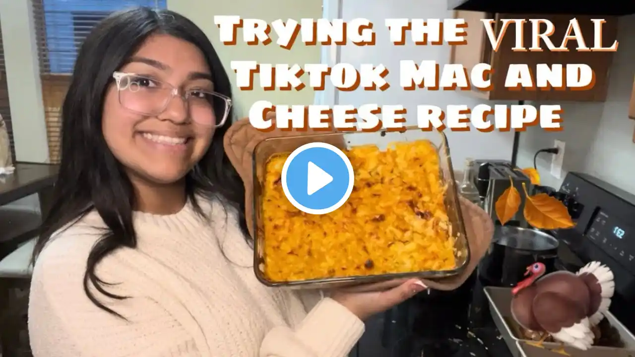 Trying Tini’s Viral Mac & Cheese Recipe