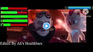 Sonic The Hedgehog 3 (2024) Final Battle with healthbars 3/3