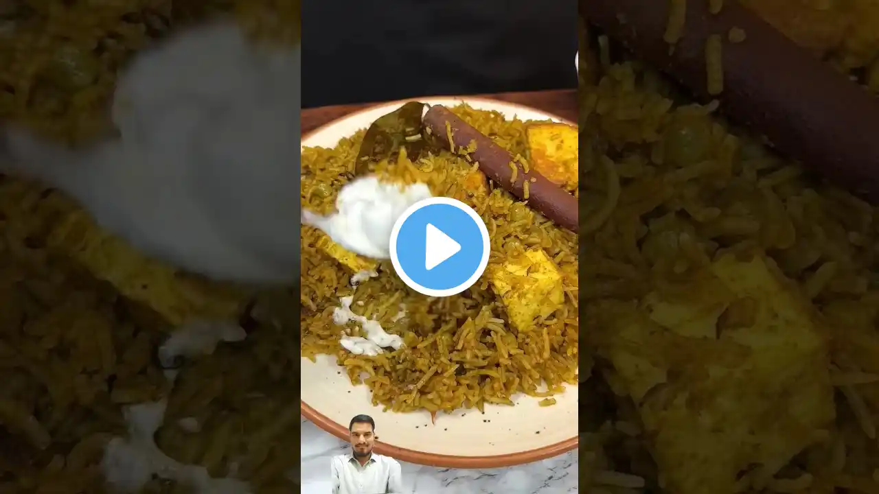 Palak Paneer Pulao ASMR Cooking l #shorts #food #asmr #palak #paneer #pulao #cooking