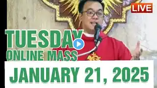 QUIAPO CHURCH LIVE MASS TODAY REV FR DOUGLAS BADONG JAN 21,2025