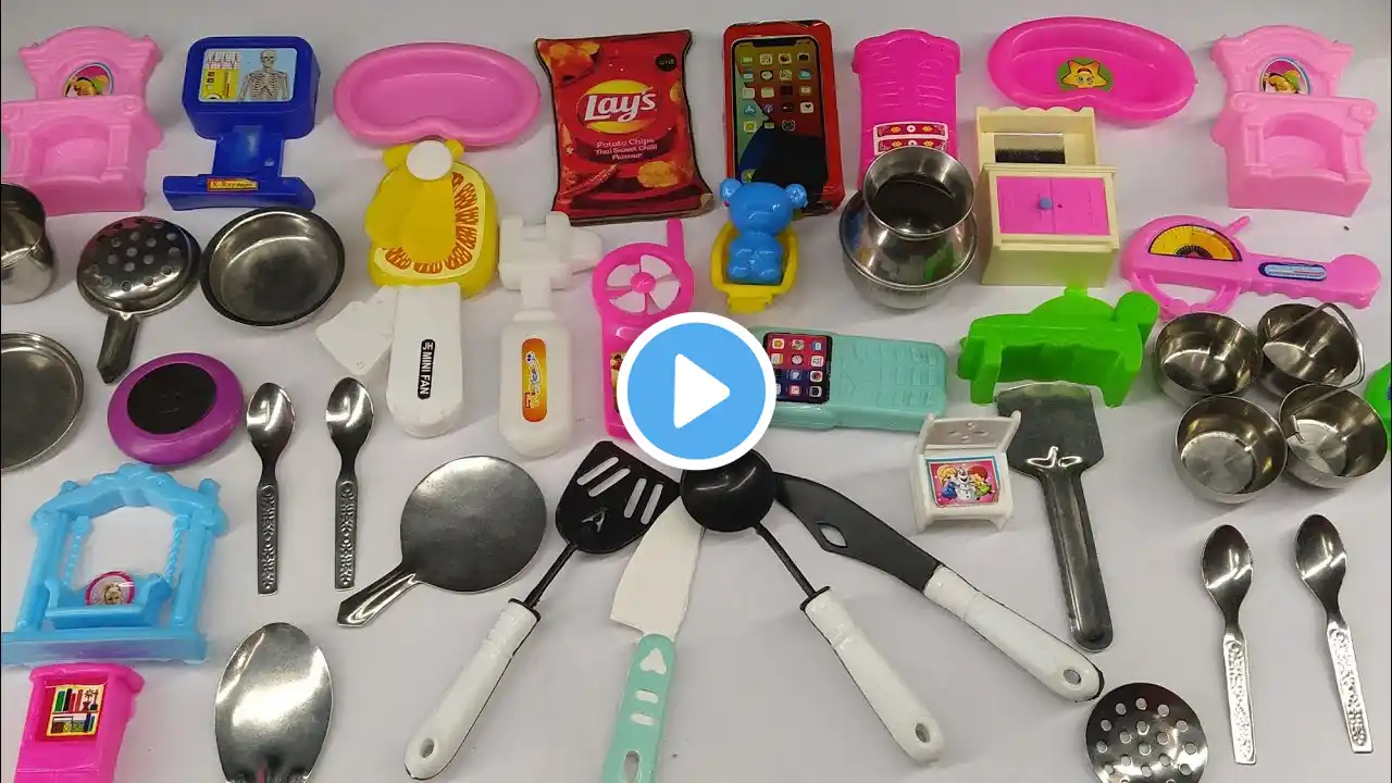 7:20 Minutes Satisfying with UnboxingHello Kitty Kitchen Set | Cutee TinyMini ASMR Kitchen Set