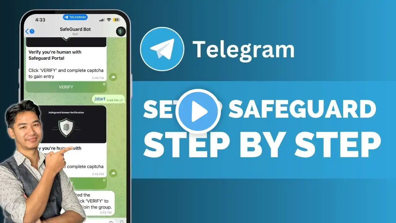 How To Setup Safeguard On Telegram | Telegram Tutorial 2025 !