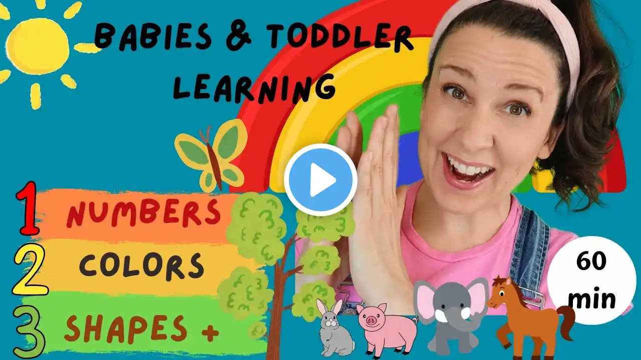 Toddler Learning with Ms Rachel - Nursery Rhymes & Kidssongs - Baby Video - Milestones & Speech