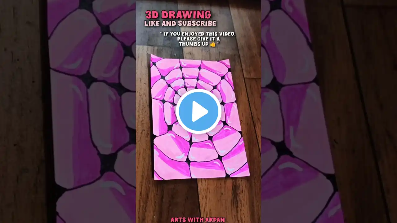 Learn 3D DRAWING 😱🥵🤯 #shorts #illustration #art #youtubeshorts #trending #3d
