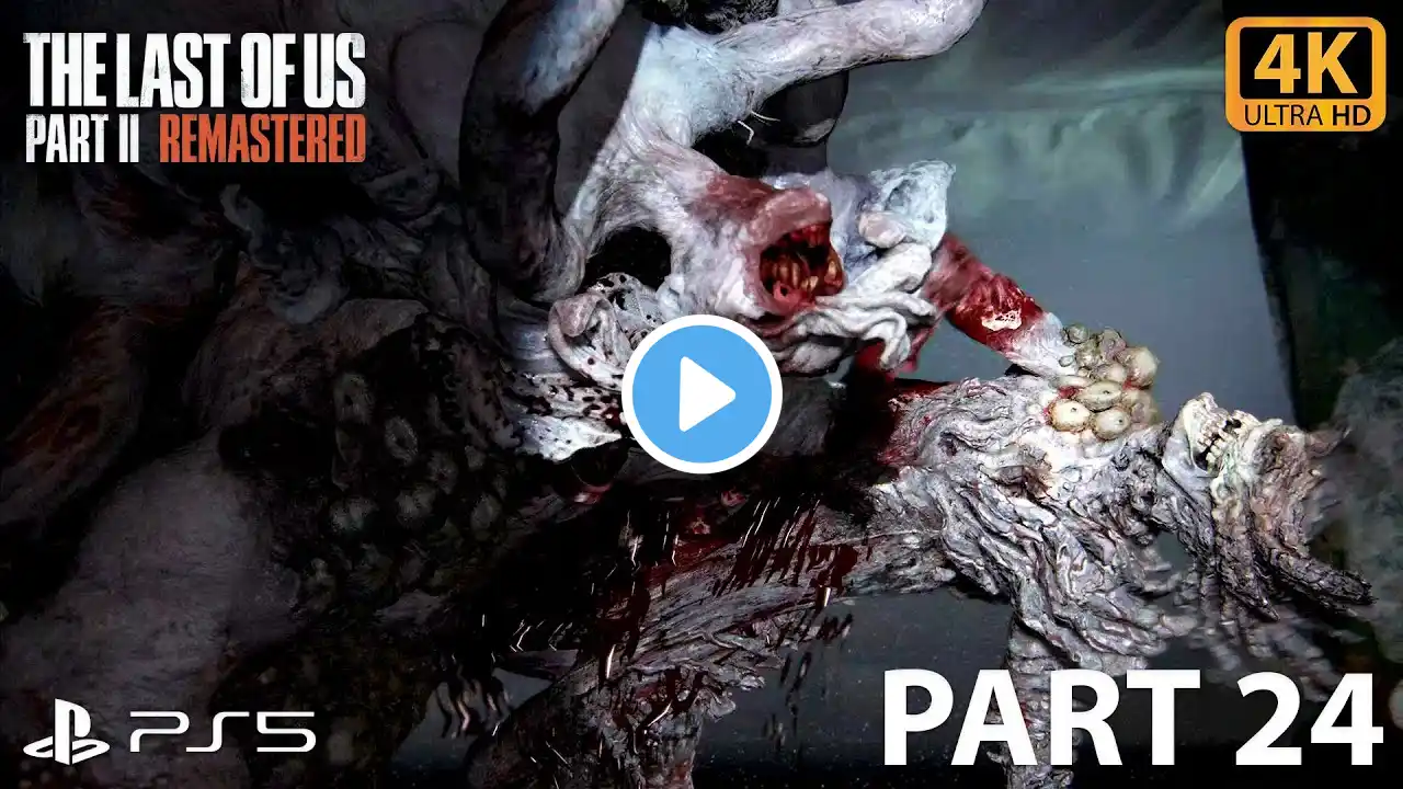 The Last of Us Part II: Remastered - Part 24 | PS5 | 4K UHD | HDR | 60 FPS | No Commentary