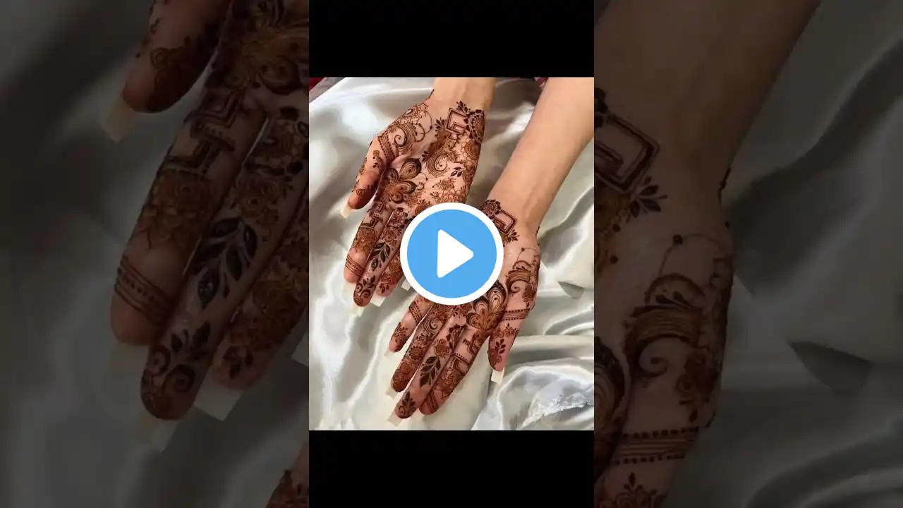 Easy back  Mehndi Design | Eid Mehndi designs | bridal mehndi | mehandi | mehndi ke design