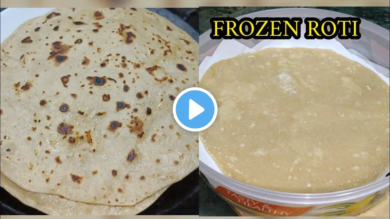 Ramzan Special Make And Freeze Roti Recipe|Frozen Roti Recipe