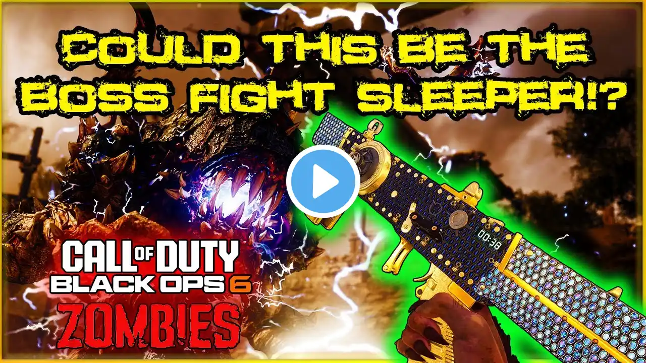 BO6 ZOMBIES "THE TOMB" BOSS FIGHT SENTINAL ARTIFACT MELTER! (Viewer Suggestion) #bo6zombies #bo6 #4k