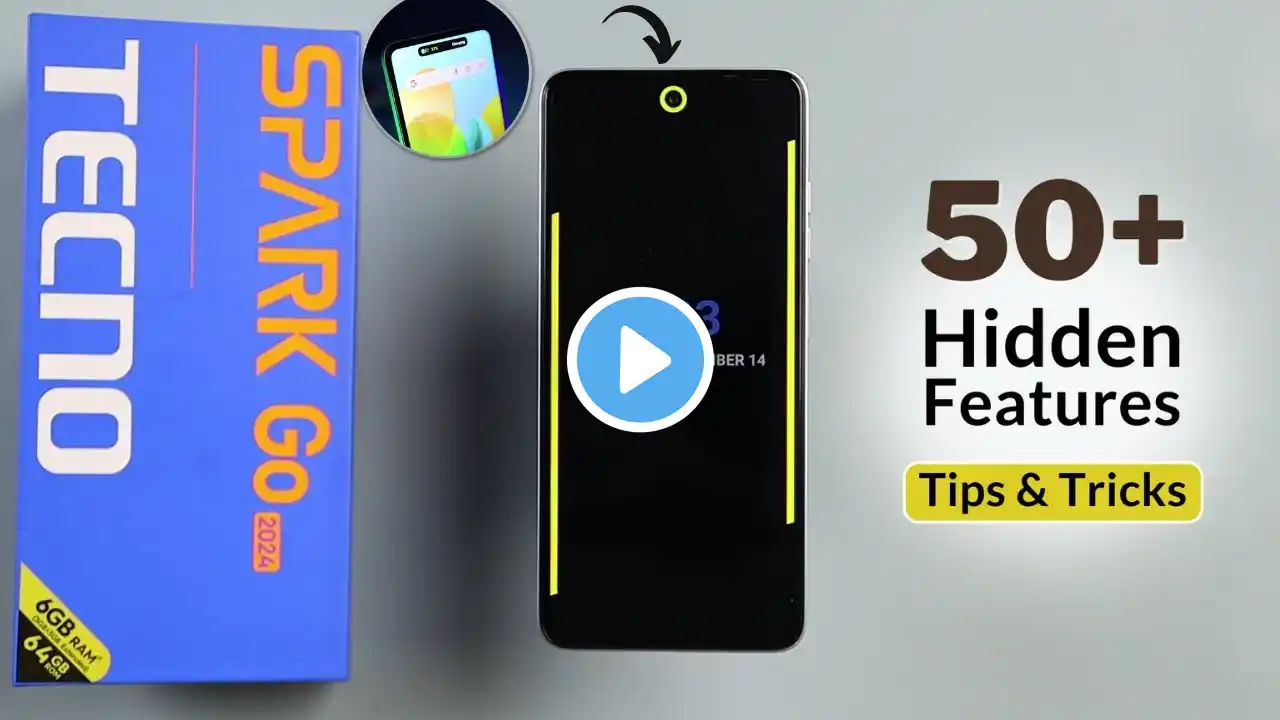 Tecno Spark Go 2024 Tips And Tricks || Tecno Spark Go 2024 Top 50+ Hidden Features