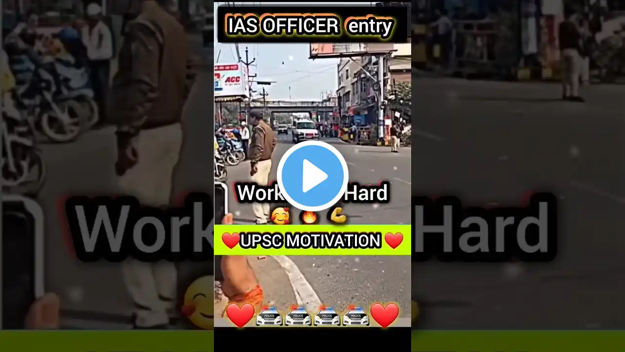 IPL 🎯🎯officer car entry status #upscmotivationlsong #motivation #status #ips #shorts #youtuber