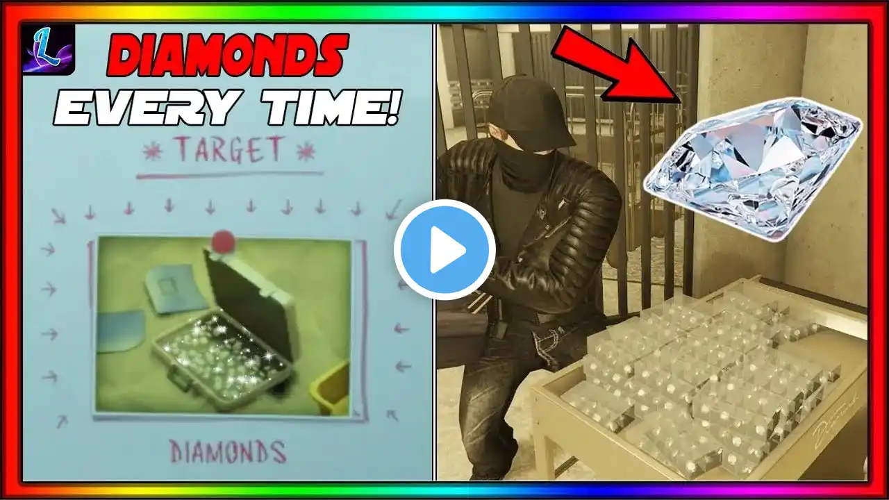 *IT'S BACK* HOW TO GET DIAMONDS EVERY TIME IN THE DIAMOND CASINO HEIST IN GTA 5 ONLINE!