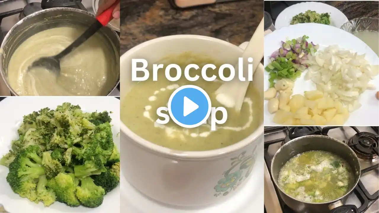 Broccoli Soup Recipe | How To Make Healthy Broccoli Soup At Home ‪@Easyrecipesbysabeen‬