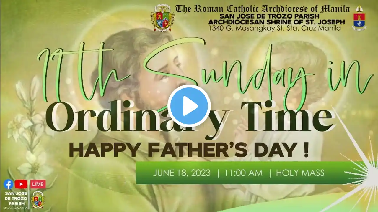 LIVE: 11th Sunday in Ordinary Time | Holy Mass