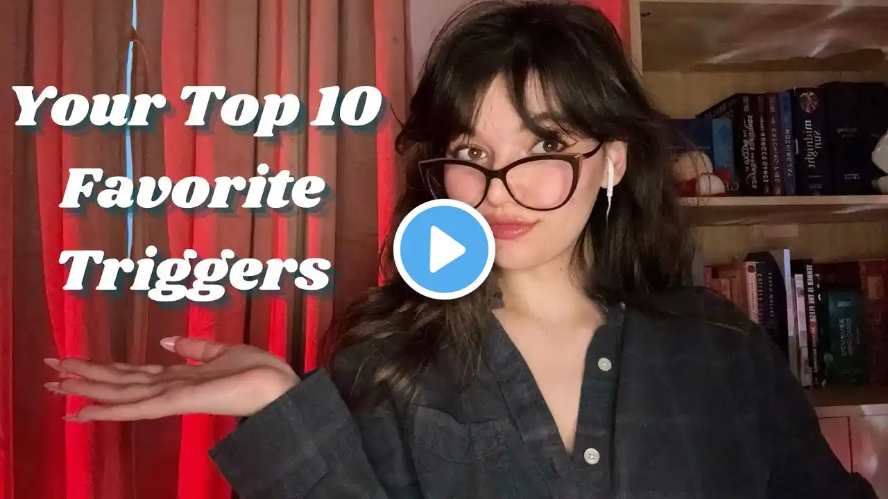 ASMR Your Top 10 Favorite Triggers (Fast Mouth Sounds, Mic Pumping/Swirling, Biting Sound, More)