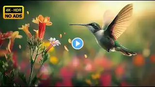 Relaxing Bird Sounds 4K ~ Birds Singing Heal Stress, Anxiety And Depression, Heal The Mind