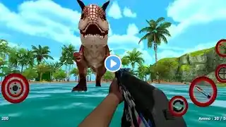 Jungle Dino Hunting Gun - Jungal Shooting Game - Android Gameplay