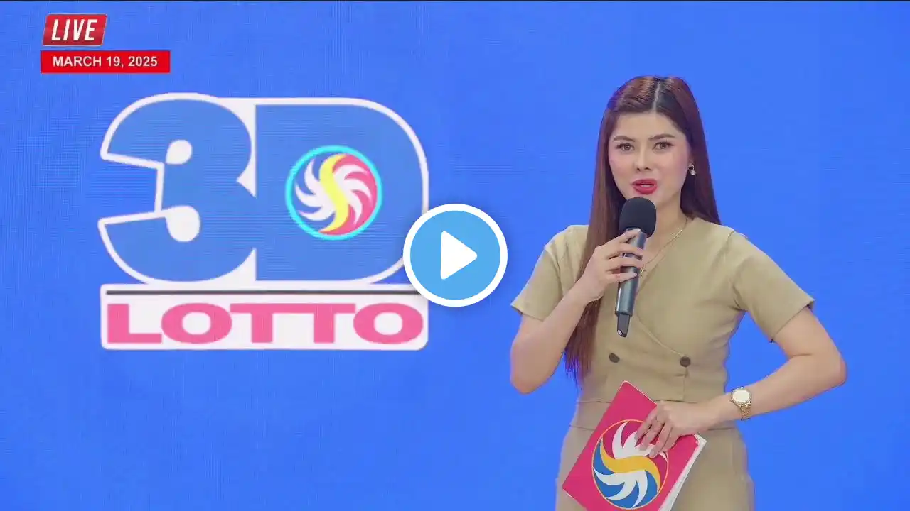 [LIVE] PCSO 2:00 PM Lotto Draw - March 19, 2025