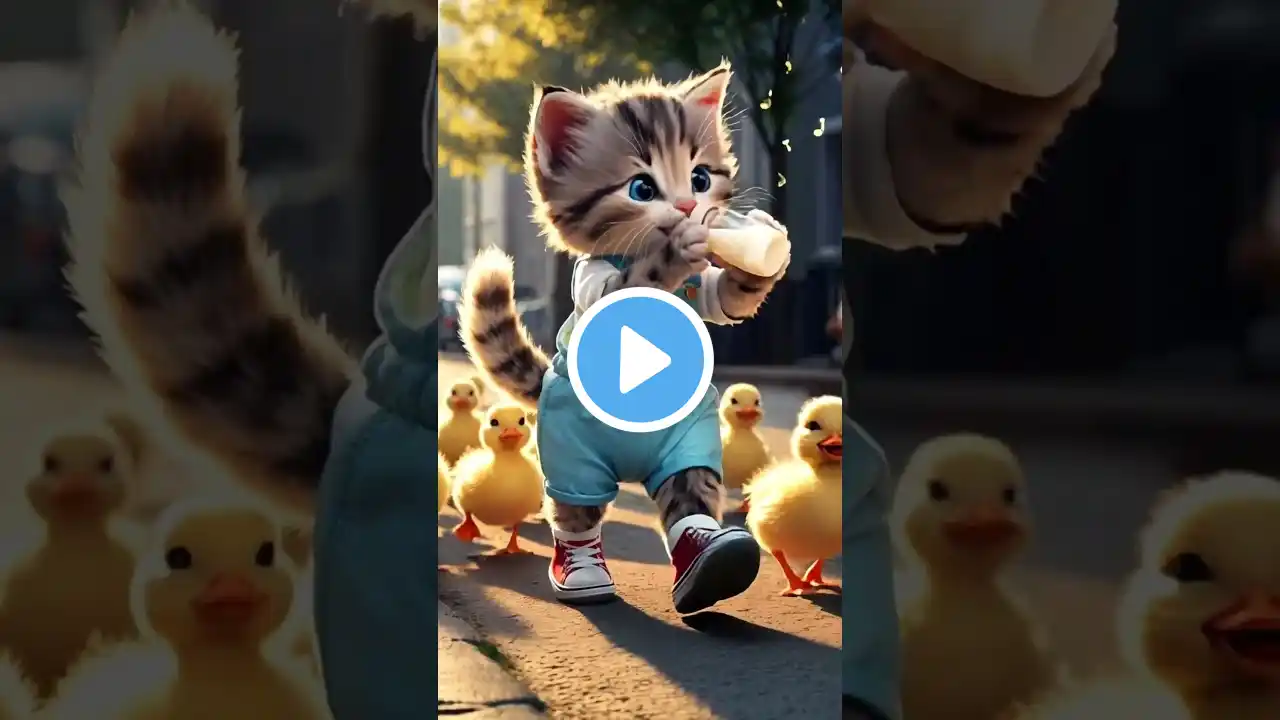 Dudi Dudi Dum Dum! πΌπ» Adorable Cat Vibes to Make You Smile! #cats #dudidudidam #shortfeed #aicat #ai