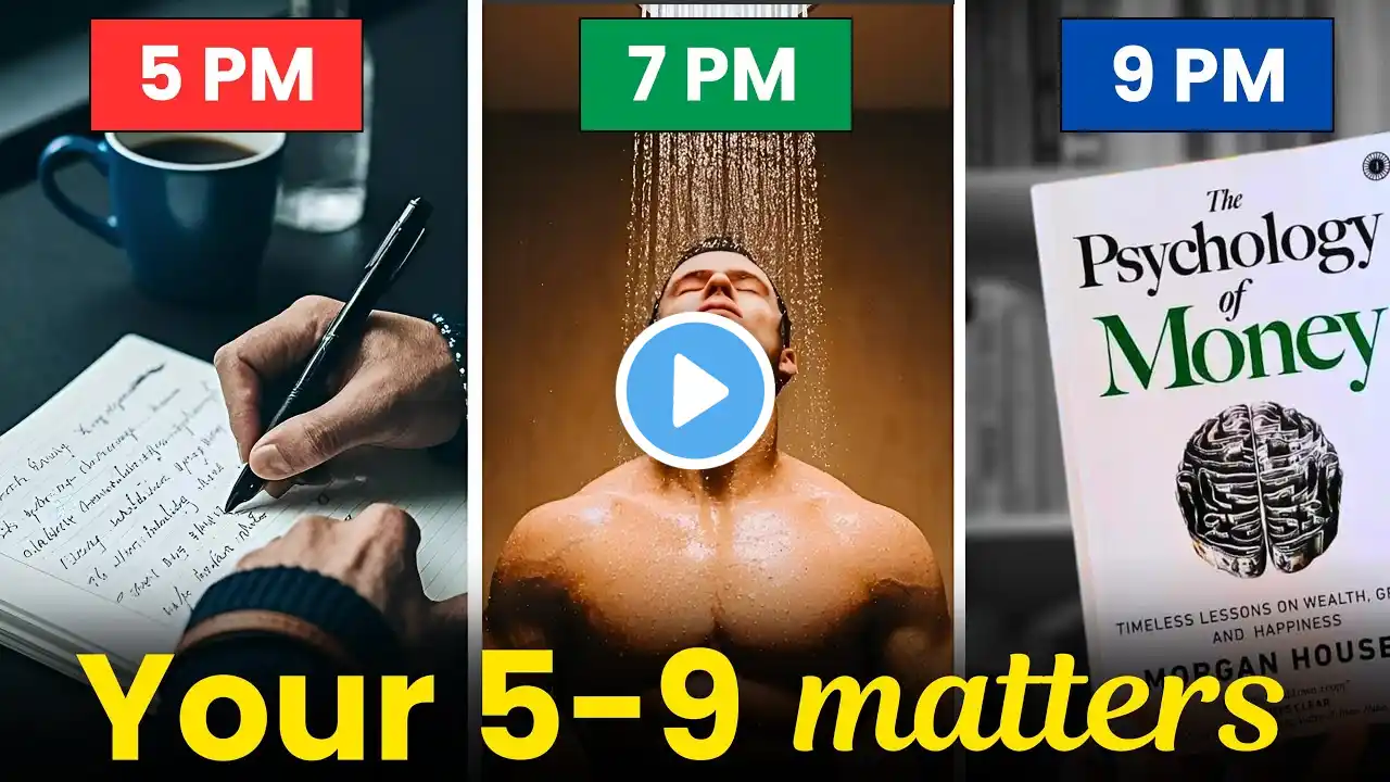 5 things I did to *finally* Stop Wasting my Evenings after work | Practical MINIMALIST Ideas