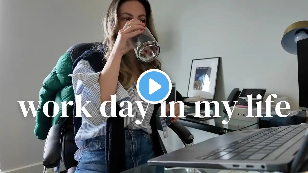 Life in my 40s: a realistic 'what I eat in a day' at work (9-5 office job)