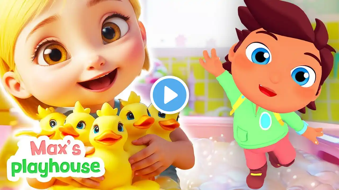 π¦ Five Little Ducks π¦ Nursery Rhymes + Nursery Rhymes for preschoolers | Max & Friends