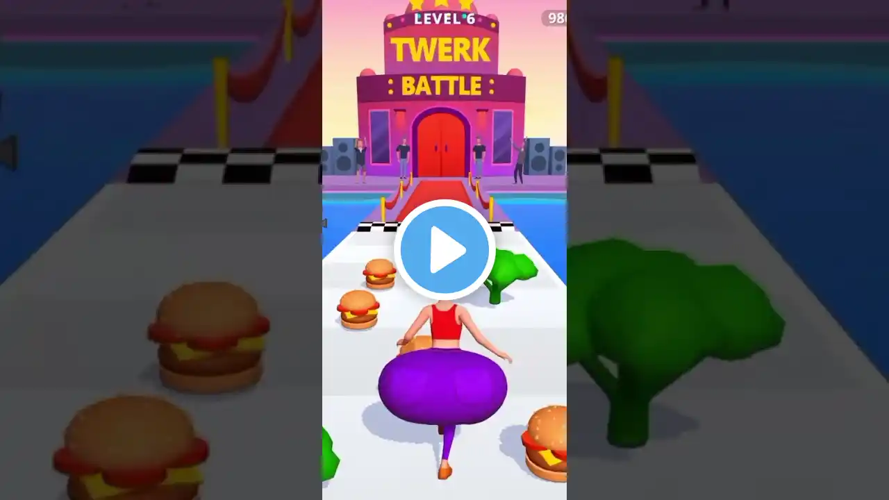 Twerk Game Level 6 #shorts #youtubeshorts #games #mobilegaming