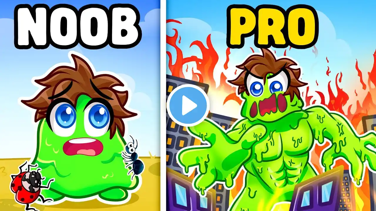 I Went NOOB to PRO in Roblox BIGGEST SLIME Simulator...