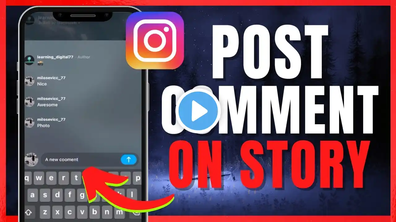 How To Post Comment On Instagram Story (2025)