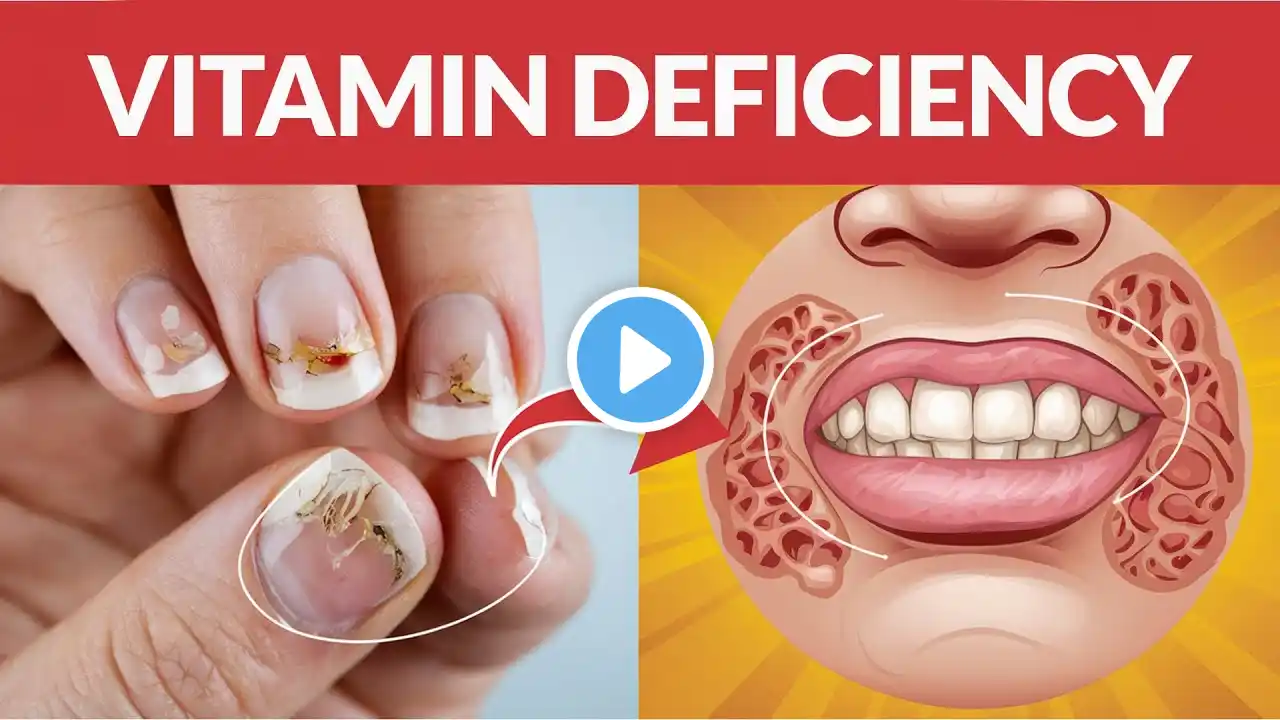 10 Signs of Vitamin Deficiency You Should NEVER Ignore