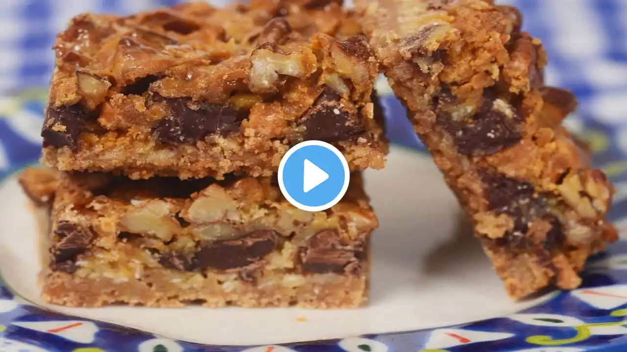 Magic Bars Recipe Demonstration - Joyofbaking.com